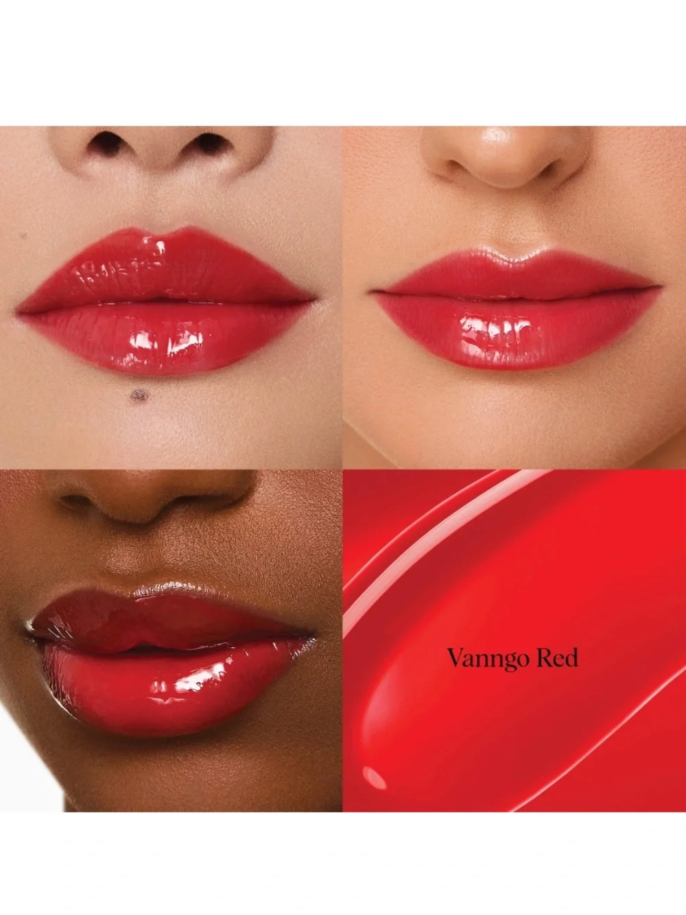 Hung Vanngo lip gloss in Vanngo Red💋